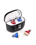 Digitales wiederaufladbares Soundgerät für Erwachsene und Senioren,Rauschfilter, Ladebox