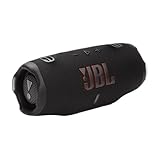 JBL Charge 6, tragbarer Bluetooth-Lautsprecher, 28 Stunden Akkulaufzeit, IP68 wasserdicht, Staub- und stoßfest, Pro Sound mit AI Sound Boost, Auracast Multi-Speaker, Schwarz