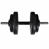 Langhantel + 2 Kurzhantel Set 60,5kg, Chaduof Hanteln Set, Kurzhanteln, Dumbbells, Hantelset, Kraftraining, Strength Training Equipment, Gewichte Set