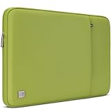 DOMISO Laptoptasche 15.6 Zoll 15 Zoll Laptophülle Laptop Case Hülle Tasche für Lenovo Thinkpad Ideapad HP Dell Acer ASUS Samsung Chromebook Wasserdicht Notebooktasche Schutzhülle,Weiches Grün