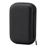 Elnwnnkc 1. SLMS Stoßfestes Maus Laufwerksgehäuse 14 X 10 X 4 cm Büro Reise Aufbewahrungstaschen Für Elektronik Und Zubehör Stoßfeste Maus Organizer
