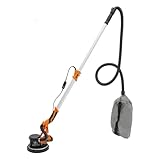 Trockenbauschleifer,750W Elektrischer staubfreier Decken- und Wandschleifer,1800RPM,mit Staubabsaugung,sechs einstellbare Geschwindigkeiten,Polieren,Glätten