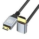 WATERBELINE HDMIkompatibler Stecker auf HDMI-kompatibler Stecker, Videokabel, 8K @ 60Hz, schnelles Speed-Kabel mit Ethernet für Kamera, HDTV, Laptop