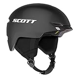 Scott Junior Keeper 2 Plus Helmet Schwarz - Vielseitiger Kinder MIPS Ski- und Snowboardhelm, Größe S - Farbe Granite Bl