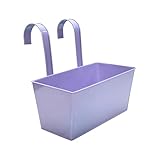 Lerpwige Eleganter Pflanztrog, Bastelornament für Desktop-Landschaftsbau, Desktop-Trog, Dekorationen, Landschaftsbau, abnehmbarer Haken-Übertopf