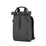 WANDRD PRVKE 15L V4 Kamerarucksack: eingebauter Kamera-Cube-Reiserucksack mit schnellem seitlichem Zugriff, Rolltop-Erweiterung, Klappöffnung, magnetische Tragegriffe, Schwarz, 15L