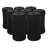 BRIGHTFUFU 4 Stück Teiliges Schaumstoff fußpolster Fitnessgeräte Weiche Trainingsabdeckung Ersatzrollen für Beinverlängerung Geeignet für Heimgeräte Wie Gewichtheberplattform Inversionstisch