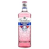 Gordon's Premium Pink 0,0 % Alkoholfrei | Gin-Alternative | Erfrischend lecker | Himbeer- und Erdbeergeschmack | 0,0 % vol | 700 ml Einzelflasche |