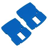 SageFurned Ersatz-Schwamm-Filter-Pad für CUF-6000, Sunsun 660 GPH und 530660 GPH Teichfilterpumpen, Polyurethan-Schaum, 30,5 x 22,9 x 3,5 cm, Blau, 2 Stück