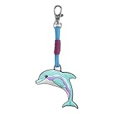 Step by Step Happy Charms „Dolphin“, 1-teilig, 1 Anhänger, Delfin, passend zum Schulranzen oder Vorschulrucksack