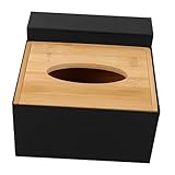 KOCKSHION Wandhalterung für Einmalhandschuhe Stilvolle Aufbewahrungsbox aus und Holz Praktischer Organizer für Küche und Haushalt Platzsparend und Vielseitig Einsetzbar für