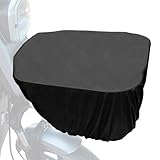 Yewseas 35 L Regenhülle für Regenüberzug Rahrradkorb Fahrradtasche, wasserdichte Schutzhülle für Fahrradtaschen und Gepäckträger, elastisches Design für Sitz, Nahtlose Konstruktion, Wetterschutz