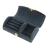 GAROZATION Box Dekoratives Schmucketui Dekoratives Schmuckaufbewahrungsetui Schmuck Organizer Ohrring Organizer Schmucketui Aufbewahrungskoffer Für Schmuck Winziger Ohrring Organizer