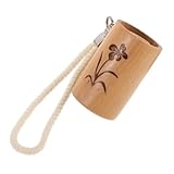 Healvian Ersatz Regenschirmgriff aus Langlebigem Holz Passend Ergonomisch Geformt Rutschfest für Faltbare und Gerade Regenschirme Komfortabel und