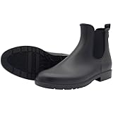 PFIFF 103102 Jodhpurstiefelette 'Quebeck', PVC Stiefelette mit Innenfutter, Winterstiefelette gefüttert, schwarz, Kinder Damen, 39