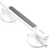 Haltegriff für Senioren Dusche Ohne Bohren mit Saugnapf, Badewannengriff Duschgriff Dusche für Badezimmer, Badewannen, WC, Handlauf für tragbare, kein Werkzeug, Max 110KG