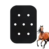 Sattelschutz für Pferde, Stoßdämpfer für Pferde | Leichte Pferdematte | Für Dressur, Wettbewerb, Wandern und Reitertraining im Freien