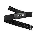 CYCPLUS H2Pro Brustgurt Herzfrequenzmesser, Bluetooth & ANT+ HR-Sensor mit 500h Batterielaufzeit, IPX7 Wasserdicht & Staubdicht, Kompatibel mit Strava/CYCPLUS Fit App