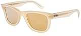 Ray-Ban Unisex Wayfarer Reverse Sonnenbrille, 68215A Opalgelb/Braun, verspiegelt, goldfarben