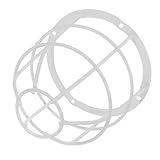 TOBBOMEY Feuermelder Schutzgitter Abdeckung für Wandmontage Robuster Detektorschutz für Wohn Geschäfts und Hotelbereiche Langlebiger Sensorenschutz gegen Beschädigung Vielseitig Einsetzbar