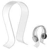 LinkIdea Acryl-Kopfhörer-Ständer, Headset-Ständer, Headset-Halterung, Kopfhörer-Aufhänger, PC-Zubehör, für Sony, Bose, Shure, Jabra, Sennheiser, Beats und mehr On-Ear-Kopfhörer (mattiert)