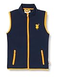 Playshoes Fleece Weste Unisex Kinder Outdoor-Oberteil, marine Die Maus, 128