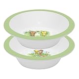 GEDA LABELS Müslischale Janosch Kids 2er Set 300ml PP, Grün