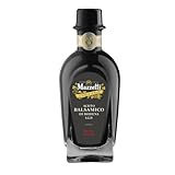 Mazzetti Testa Rossa Aceto Balsamico di Modena I.G.P. - 250 ml Flasche - Fünf Weinblätter Qualität - Ideal zum Verfeinern von Gerichten