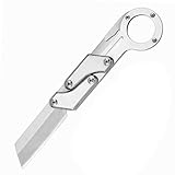 Klappmesser 7' Taschenmesser Klein Stahl D2 & Metall Outdoor mechanisches klappbare messer Survival EDC tool neck knife