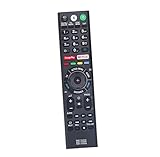 AULCMEET RMF-TX300E RMF-TX200E RMF-TX201E RMF-TX200A Ersatz-Sprachfernbedienung kompatibel mit Sony OLED TV KD-43XD8305 KD-43XD8088 KD-49XD8088 KD-75XE8596 KD-43XE8096 KD-43XE8077 KD-43XE8004