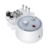 Diamant Mikrodermabrasion Dermabrasion Maschine, 3 in 1 Professionelle Hautverjüngung Akne Faltenbehandlung Salonausstattung für Gesicht mit Vakuum und Spray