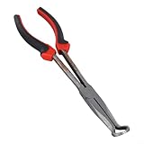 Filteilect Professionelles Funkendraht-Entfernungswerkzeug-Set mit Zange und Abziehern, für dauerhaften Karbonstahl für einfachen Zugang in engen Räumen (Rundzange)