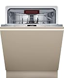 NEFF S257YCX03E, N 70, Smarter XXL Geschirrspüler Vollintegriert, 60 cm, Besteckschublade, Made in Germany, Zeolith-Trocknung, besonders leise Spülmaschine, höhenverstellbarer Oberkorb, Aqua Stop