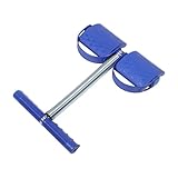 Pedalspanner Übungstraining Liegestütz-assistent Sit-up-assistent Trainingszubehör Für Zu Hause Bauchfitnessgeräte Sit-up-Werkzeug Knirscht Hilfe Bauchtrainingsstange Stahl Blue BESPORTBLE