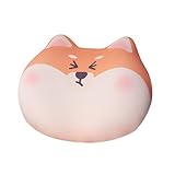 MOLUCKFU Shiba Inu-mauspad -handgelenkkissen Handgelenkkissen Für Mäuse Handballenauflage Für Kabellose Gaming-handgelenkstütze Ergonomische Handauflage Pu Colorful