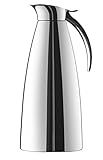 Emsa Eleganza Edelstahl Isolierkanne, 12h heiß/24h kalt (1,3l)
