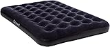 Outwell Erwachsene Luftmatratze Flock Classic, Double W/P, Schwarz, 185x135x18/28 cm