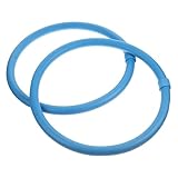 BESPORTBLE 2 Paar Armband für Yoga-Übungen Pilates-Ringkreis Armschlaufen für den Haushalt Werkzeug Workout-Armreifen Armreifen für Frauen tragbar Zubehör Yoga-Kreis Armbinde Fräulein Metall