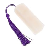 NUOBESTY Diy Steinstempel Namensstempelmaterial Neuartiger Steinstempel Leeres Siegel Steinstempel Zum Selbermachen Sammelalbumstempel Scrapbook-siegel Chinesischer Namensstempel Beige