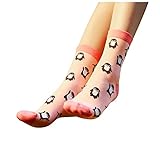 BIBOKAOKE Lustige Socken Damen Niedlicher Pinguin Kuschelsocken, Bunte Socken Damen Lustige Sportsocken für Frauen Mädchen Wintersocken Haussocken Damen Tier Socken Laufsocken