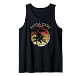 Santa Cruz CA Kalifornien Surfer 70er 80er Jahre - Retro Tank Top