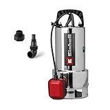 Einhell Schmutzwasserpumpe GC-DP 7035 N ECO PLUS (700 W, 19000 L/h Fördermenge, max. 8 m Förderhöhe, ECO PLUS Technologie, Schmutzpartikel bis zu 35 mm, Schwimmerschalter)