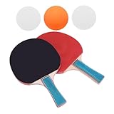 ELAYARD Leichtes Tischtennisschläger für Erwachsene rutschfeste Bälle Langlebiges Trainings und für Drinnen und Draußen Fördert Reaktion und Koordination