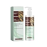 Deep Hair Care Haarreinigung, nährendes reparierendes Shampoo für trockenes Haar, 100 ml Haarwasser Juckende Kopfhaut (Green, One Size)