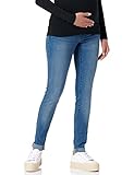 MAMA.LICIOUS Women's VMMTANYA S Piping VI349 GA NOOS Jeans, Medium Blue Denim, M