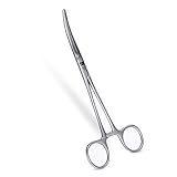 Zite Fishing Hakenlöser Angeln 18cm Gebogen | Angelzange-Hakenlöser Edelstahl Rostfrei | Angelwerkzeug Haken entfernen für Barsch, Forelle Karpfen & Mehr, Angel Zange Angel-Hakenlöser Lösezange Angeln