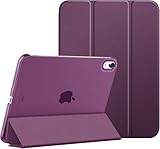 M TECH Schutzhülle für iPad Air 27,9 cm (11 Zoll), M2 2024, iPad Air 5. Generation 2022/iPad Air 4. Generation 2020, 27,7 cm, schlank, hart, durchscheinend, für iPad Air, automatische Wake/Sleep,