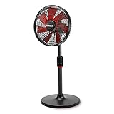 Einhell Akku-Ventilator GE-CF 18/320 P Li-Solo Power X-Change (18 V, Stand-Ventilator, 4 Geschwindigkeitsstufen, autom. Schwenkfunktion, höhenverstellbar, ohne Akku)