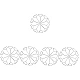 Operitacx 5 Sätze Hexagonaler Schraubenschlüsselschlüsselset Kompatibel Schlüssel Für Werkzeug Ratschen Standard Sechskantschlüssel Türknauf Schlüssel Innentürschlüssel Stahl 10 Stück * 5