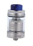 The Troll X RTA Verdampfer von Wotofo | Selbstwickelverdampfer für E Zigaretten | 3ml Tankvolumen (silber)